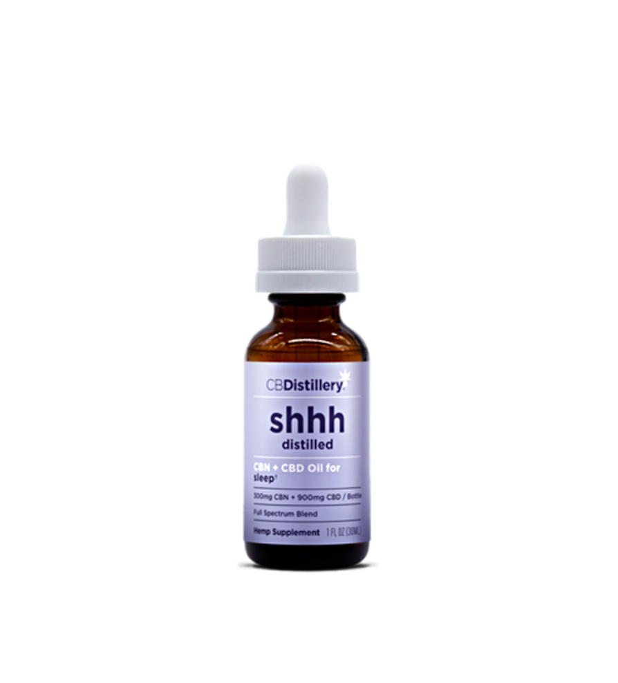 CBD Oil Tincture, Sleep, Full Spectrum, 300mg CBN + 900mg CBD