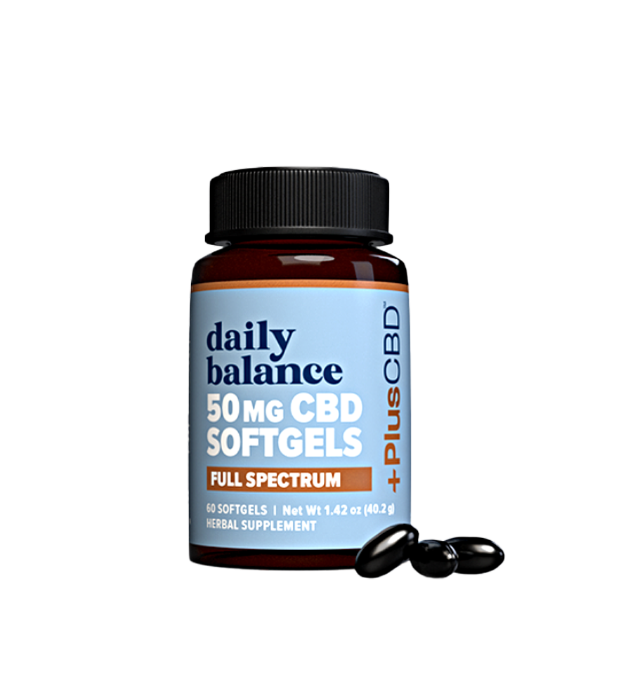 CBD Softgel Capsules Max Strength