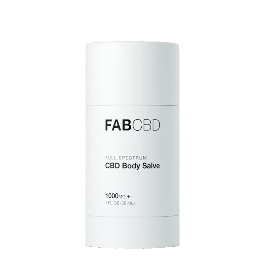 FABCBD, Full Spectrum, CBD Salve, 1-2.5oz, 1000-3000mg CBD