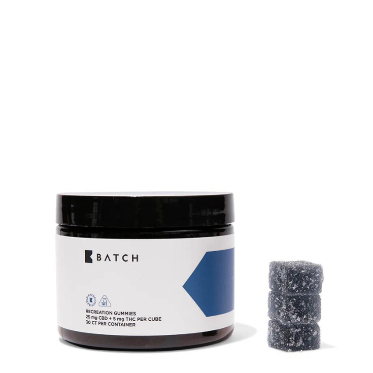 Batch, Full Spectrum, THC Gummies, 30ct, 150 - 750mg CBD + THC