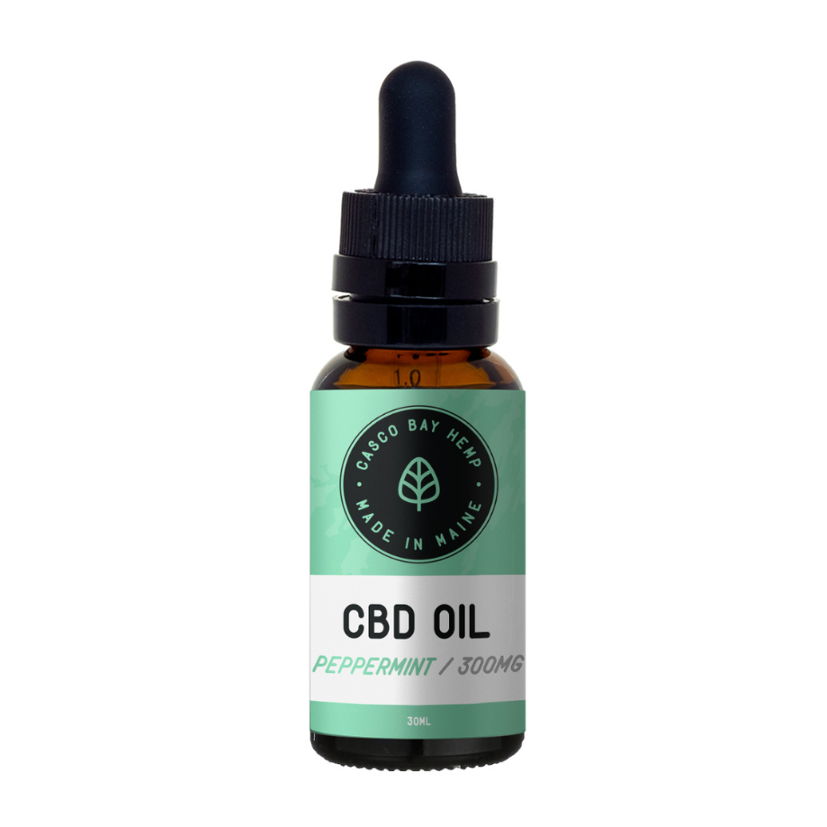 CBD Tincture Oil, Full Spectrum, Peppermint Flavor