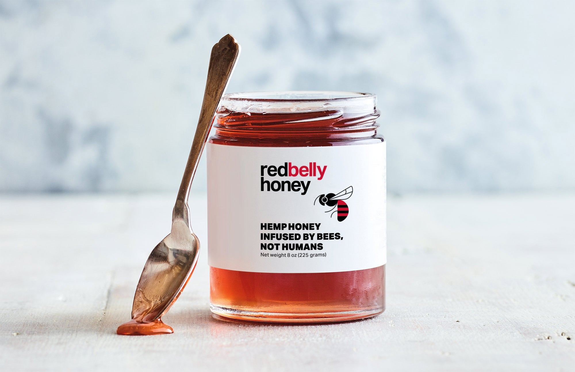 Redbelly Honey, Hemp Honey, Gluten-free, 8oz